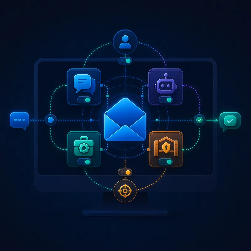 A configurable Inbox that can connect information, AI, agents, and business outcomes