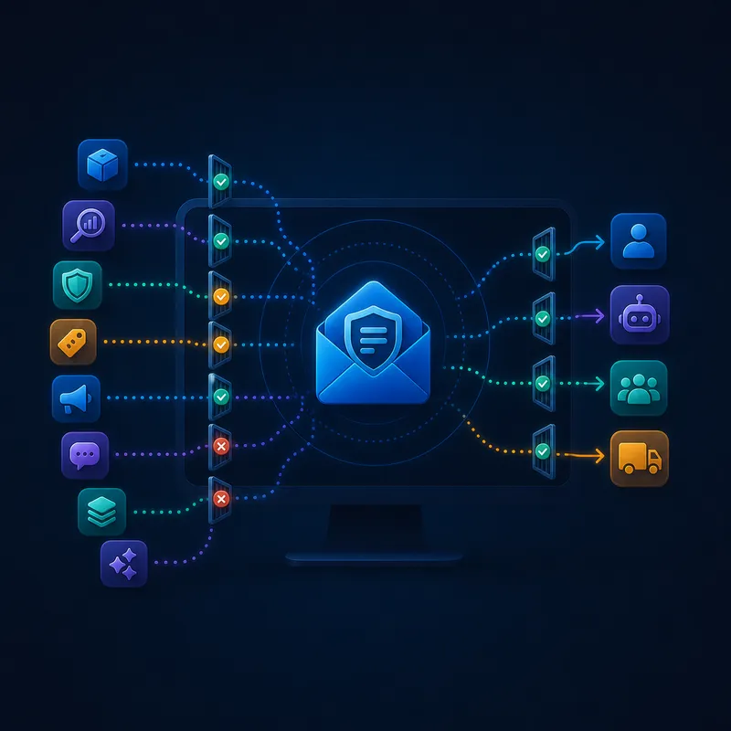 Content Inbox turns product, market, policy, pricing and communication knowledge into governed answers for people and agents
