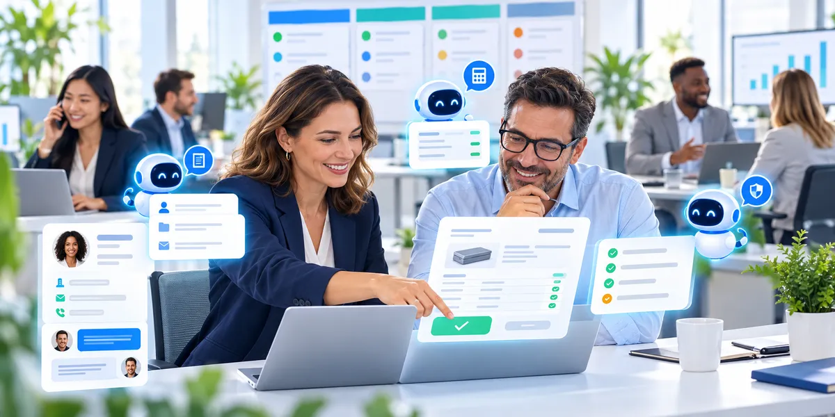 Sales professionals remain in control while supporting AI agents prepare and validate commercial response work